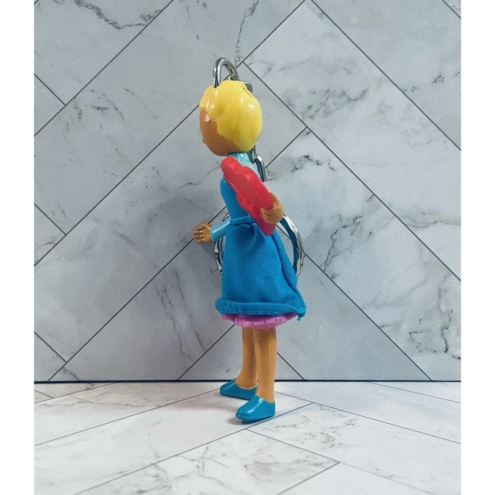 Vintage 1999 McDonald’s Doug's 1st First Movie Patti Mayonnaise Keychain Figure
